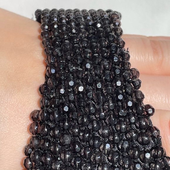 Black Hand Crafted In India Evening Bag NWT - Picture 4 of 11